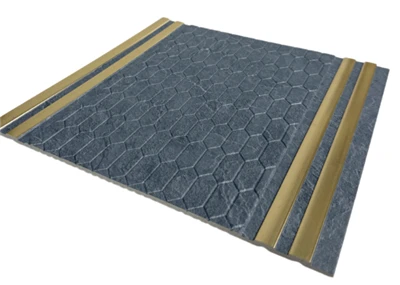 3D linjär PS väggpanel